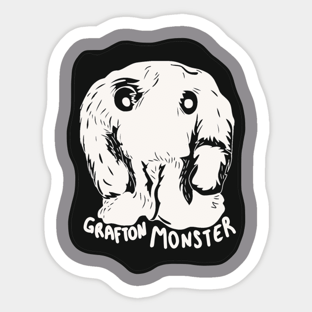 Grafton Monster Sticker by CryptidComforts1